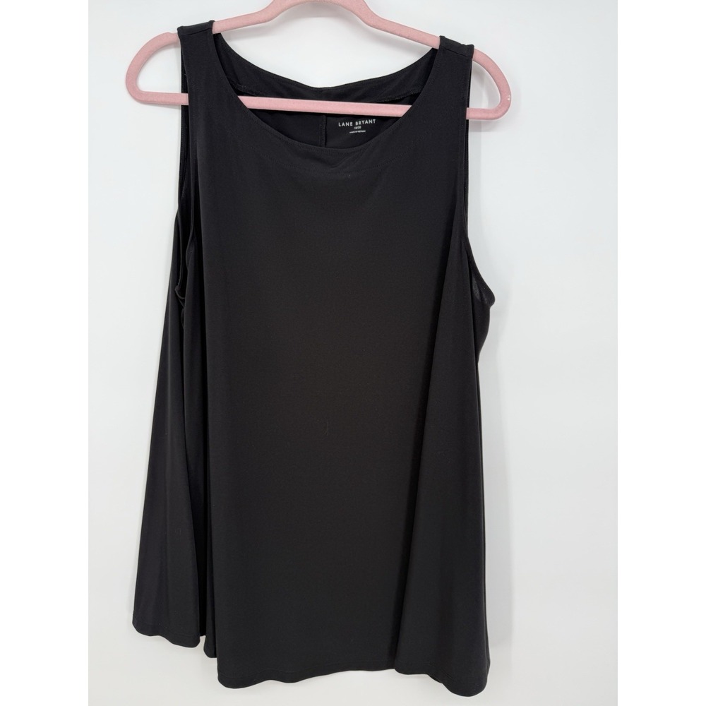Lane Bryant Black Tank Top Size 18/20